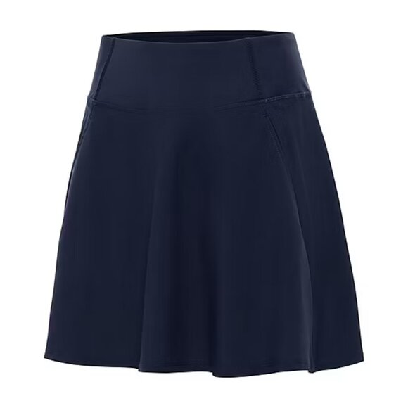 Antigua Chip Womens Golf Mid Rise Moisture Wicking Skort - Navy Sz Large 925020 - Picture 1 of 6